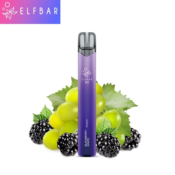 ELF BAR 800 - Blackberry Grape - Einweg E-Zigarette 20mg